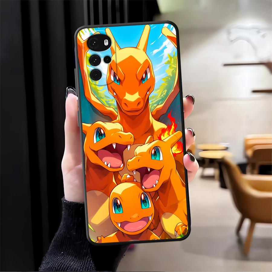 Hot Comic Pokemon Art Phone Cover Case for Motorola Moto Edge 20 Pro 30 Lite G32 G52 G50 G71 G60s G53 G30 G22 Edge40 G51 G73