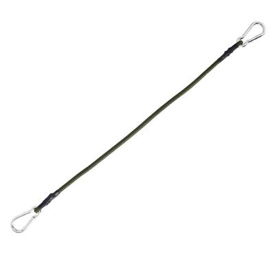 Gummisnöre Utomhus Gummirep Bungee-snöre Aluminium med Karbinhake Stretchsnöre Tält Cykel Motorcykel Campingpresenning Vindtät Elastiska Tillbehör