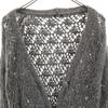 ASPESI made in Italy Long sleeve knit cardigan gray Women Used