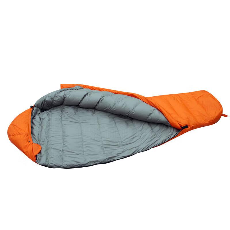 Pingmai Firefighter Orange Adult Duck Down Sleeping Bag