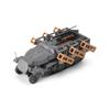1:72 4D Plastic Puzzle Assemble SD.KFZ.7/2 panzer Tank Model World War II Model Assembling Military Playthings Designed For Children Gifts