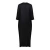 Oversized Women 3/4 Sleeve Glitter Sequin Patchwork Casual Baggy Maxi Kaftan Dress