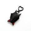 Halloween Goth Bat Keychain Cute Cartoon Black Bat Charm For Party Decor  Backpack Decoration Accessories Gifts