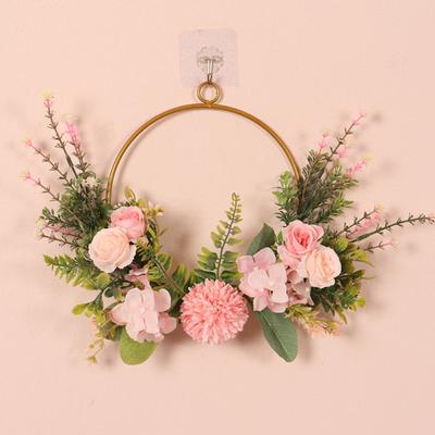 Künstlicher Wandbehang Simulationsblumenkranz Anhänger für Hochzeit Zuhause Weihnachtsdekoration
