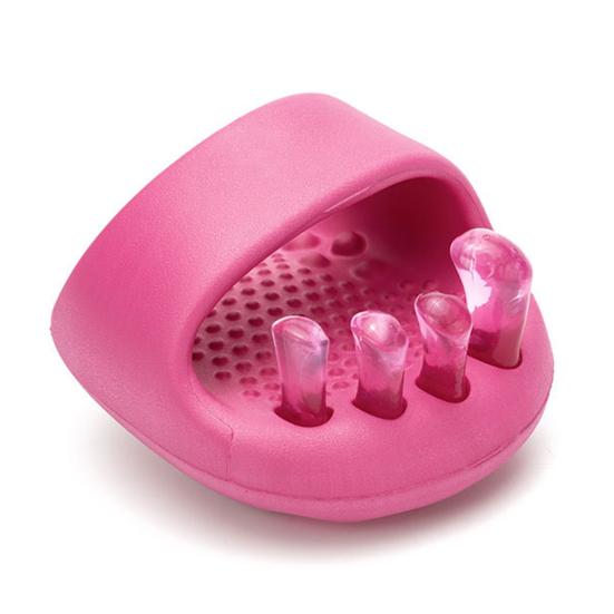 1 Pair Slimming Slippers Overlapping Toe Separator Summer Soft EVA Indoor Home House Massage Slippers Men Women Leg Slimming Half Slippers