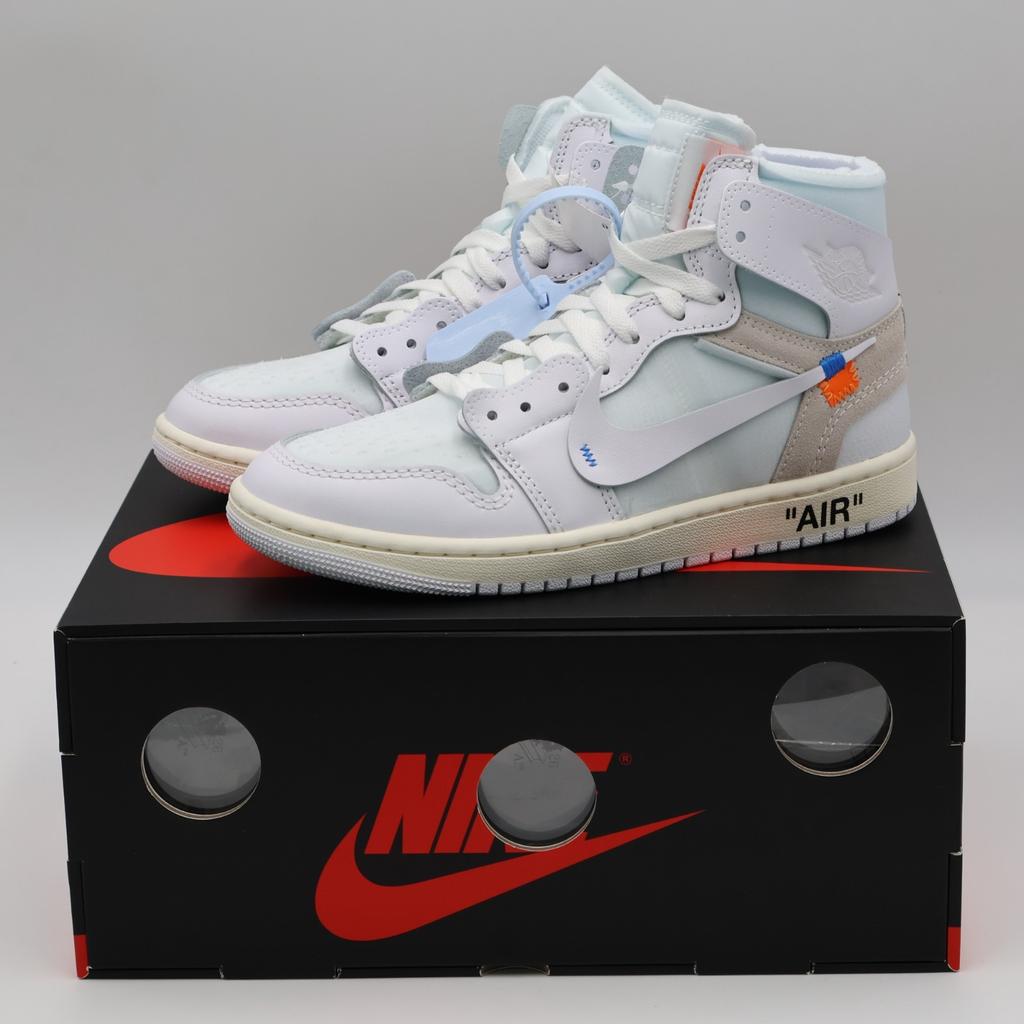 AA3834-100 Virgil Abloh Archive (V.A.A.) Nike Air Jordan 1 Retro High OG (Men's)