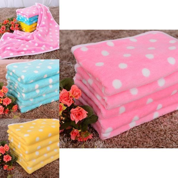 Coperta Tappetino Morbido in Pile per Animali Domestici di Qualità Premium, Carino, Piccolo, Grande, Caldo, con Impronta di Zampa, per Cani, Cuccioli, per il Massimo Comfort