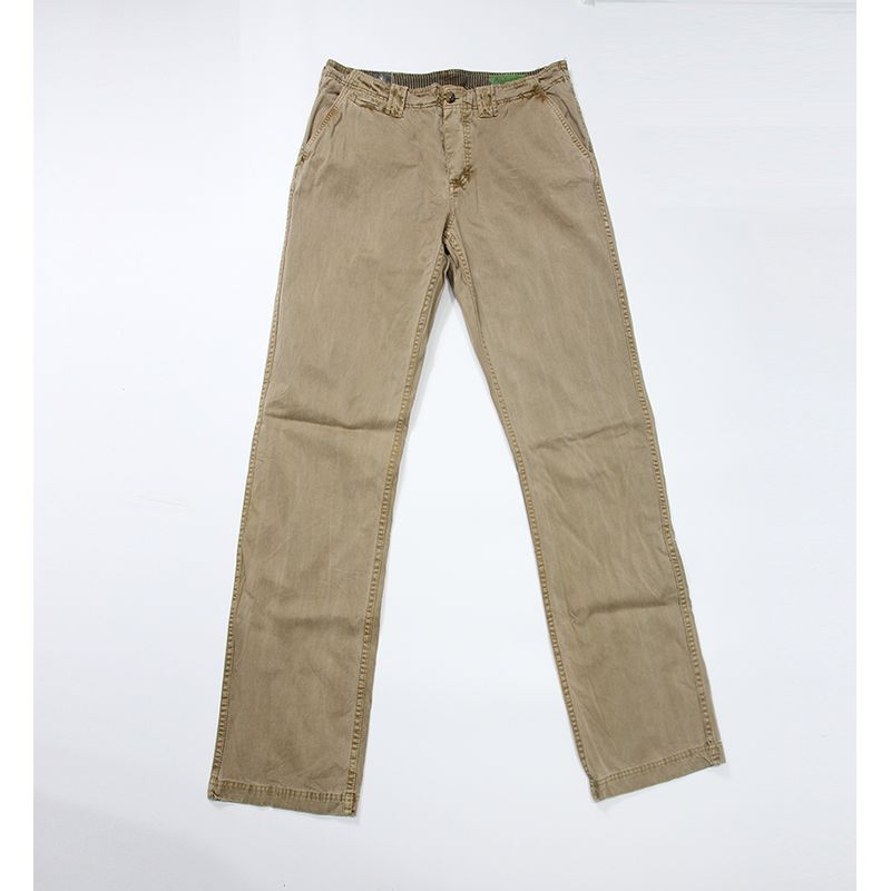 

Classic Foreign Trade Combed Cotton Straight Retro Trousers Tooling Khaki 36