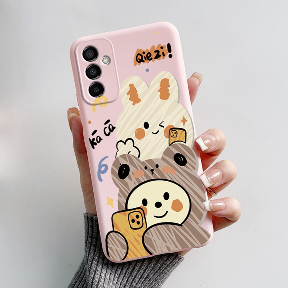 For Samsung Galaxy M52 5G Case Galaxy M23 Astronaut Soft Silicone Phone Cases For Samsung M52 M23 5G Cover M52 5G Fundas Bumper