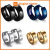 Vnox Orecchini a Cerchio Carini per Donna Uomo Acciaio Inossidabile Ear Cuff Brincos Huggie Gioielli
