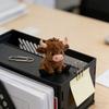 Tier Yak Figur Humorvolles Tier 3D Gedruckte Braune Yak Figur Für Schreibtisch Zuhause Und Auto Innenraum Dekorationen