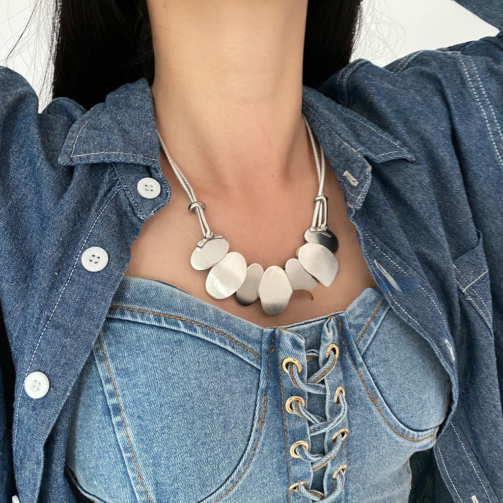 DIMANAF 2023 Four Seasons Anheng Retro Tilbehør Lang Etnisk Stil Blad Enkelt Tilbehør Anheng 68