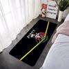 Doormat Flannel Floor Mat Indoor Foot Rug Jojo Bizarre Adventure Fluffy Bedside Mats Kitchen Corridor Carpet Ideal Balcony Decor