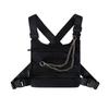 Large Capacity Man' s Vest Bag Nylon Message Crossbody Pouch Zipper Men Chest Bag  Outdoor
