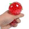 Spongy Strawberry Kids Toy Fidget Squeeze Toys Strawberry Bead Ball Squeeze Toys Stress Ball Toy
