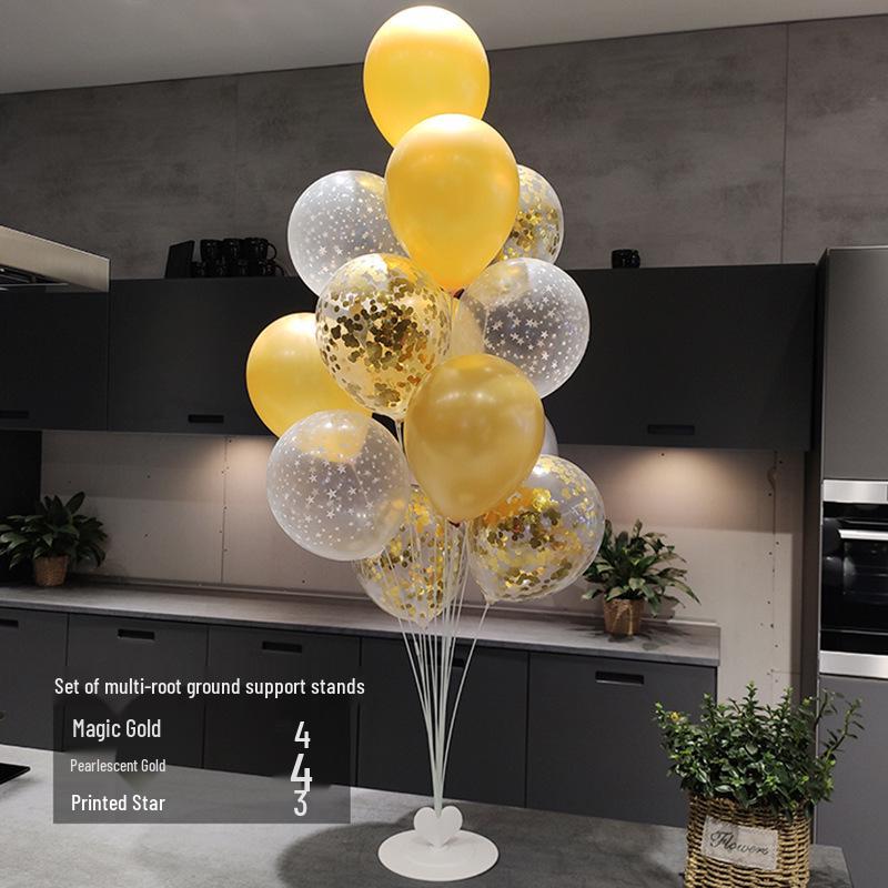 Floating Balloon Stand for Weddings and Birthdays: Room Decoration and Party Pillar.