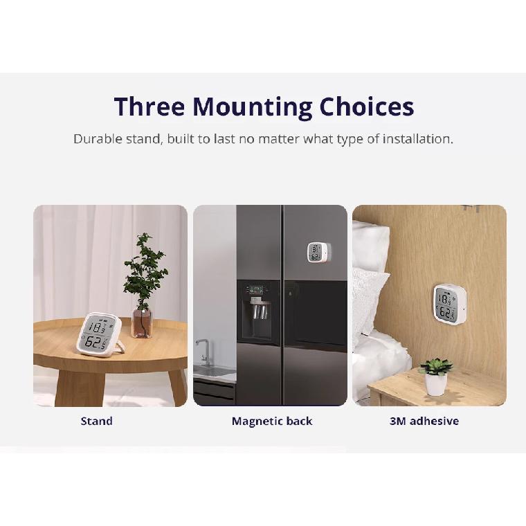 SONOFF SNZB-02D Zigbee Smart Temperature Humidity Sensor Transducer Real-time Monitor Ewelink Alexa Google Home Assistant Alice