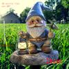 Dwarf 2D Flat, Acrylic, Garden Floor Insertion, Garden Pile, Outdoor Decor, Applicable Flower Pot, Lawn, Patio, Gifts