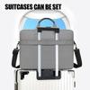 Borsa Portatile ad Alta Capacità 16 pollici 14 pollici Borsa a Mano Adatta per Apple MacBook Air, Huawei Matebook, Lenovo Xiaoxin, Unisex, Nuovo Stile di Fascia Alta,