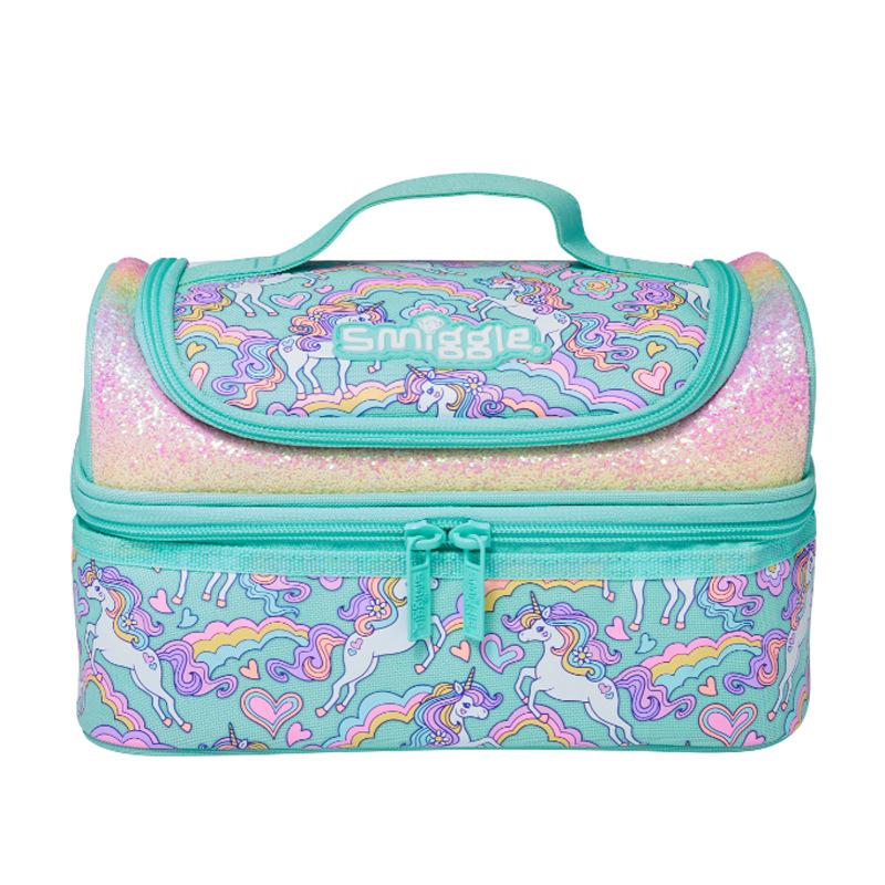 Smiggle Divslāņu Pusdienu Soma Bērniem Ūdensizturīga