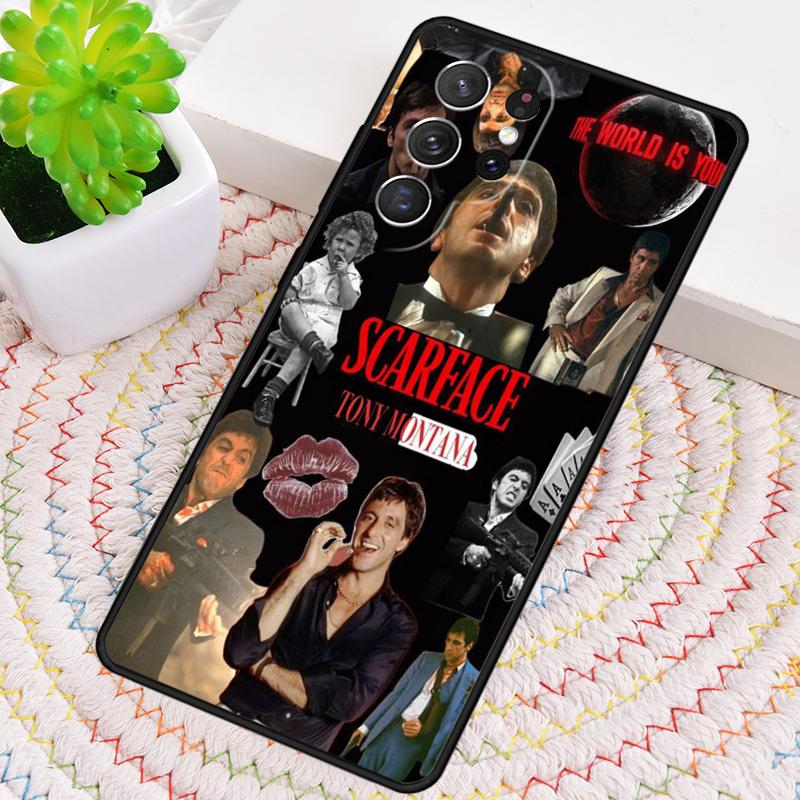 Scarface 1983 film Al Pacino Phone Case For Samsung Galaxy note 10 pro S26 S25 S24 S23 S22 Ultra Plus S21 FE S20 Cover