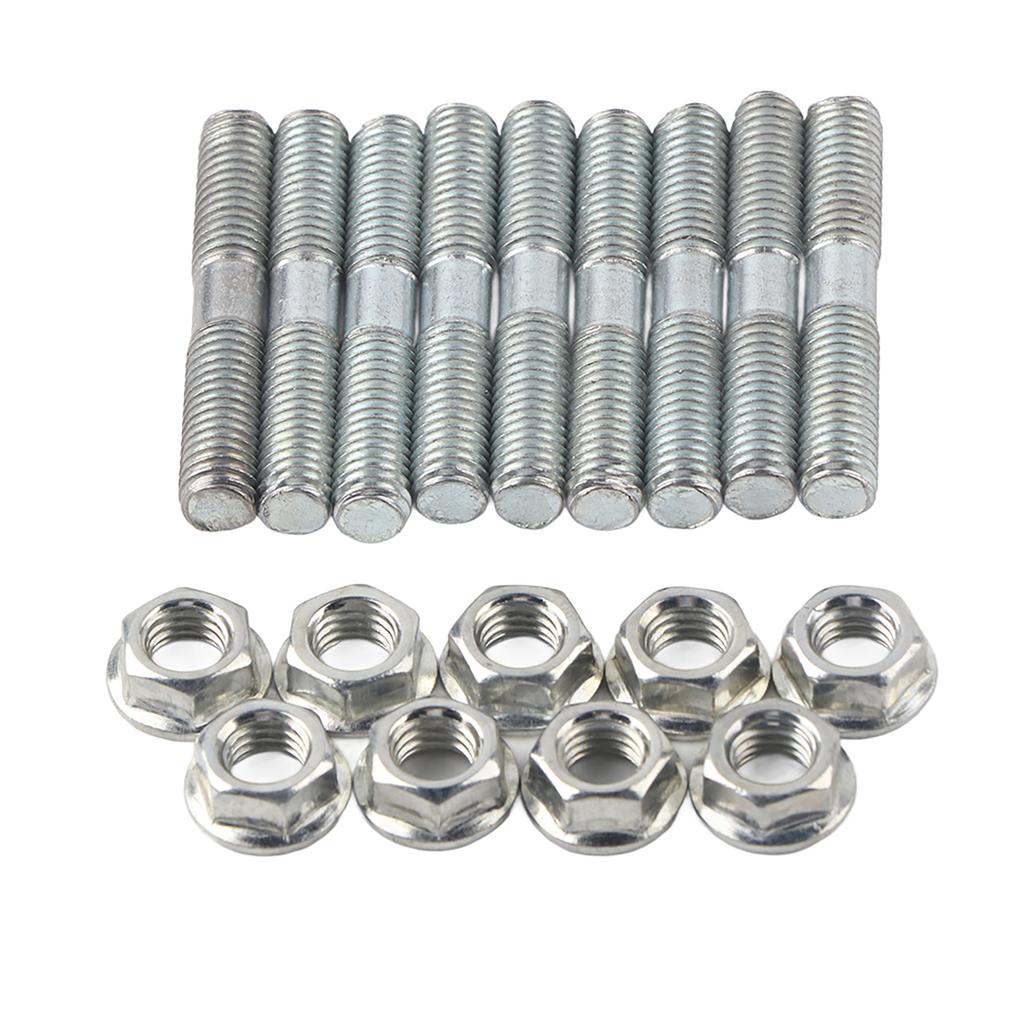9 Stück Turbobolzen + Sicherungsmutter Passend für S13 S14 S15 SR20 CA18