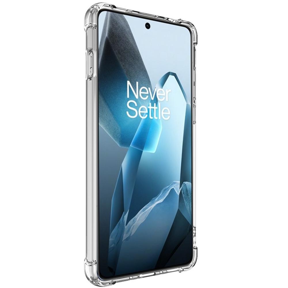 IMAK For OnePlus 13 Clear Magnetic Case Shockproof PC+TPU Phone Cover