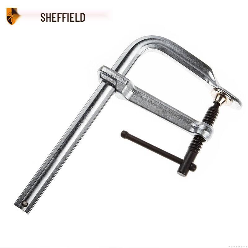 SHEFFIELD Heavy-Duty T-Handle F-Clamp 120x200mm