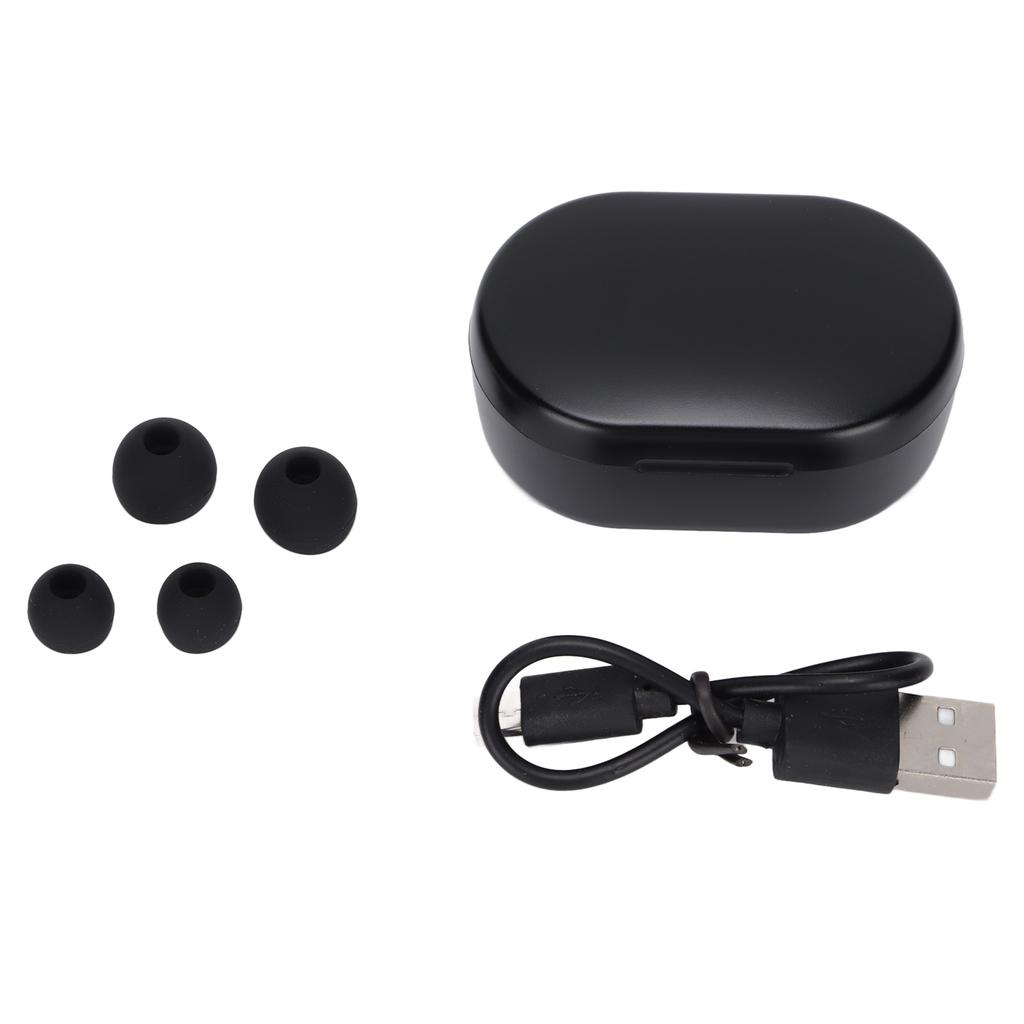 5.1 Earbuds Stereo Waterproof Noise Reduction LED Display Wireless Earphones with Charging Case for Sports