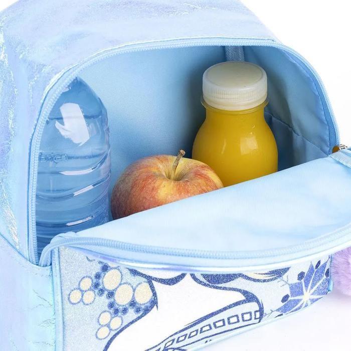 Sac à dos pour enfants - Frozen - Bleu - 18x21x10 cm - 100% PU - Licence La Reine des Neiges