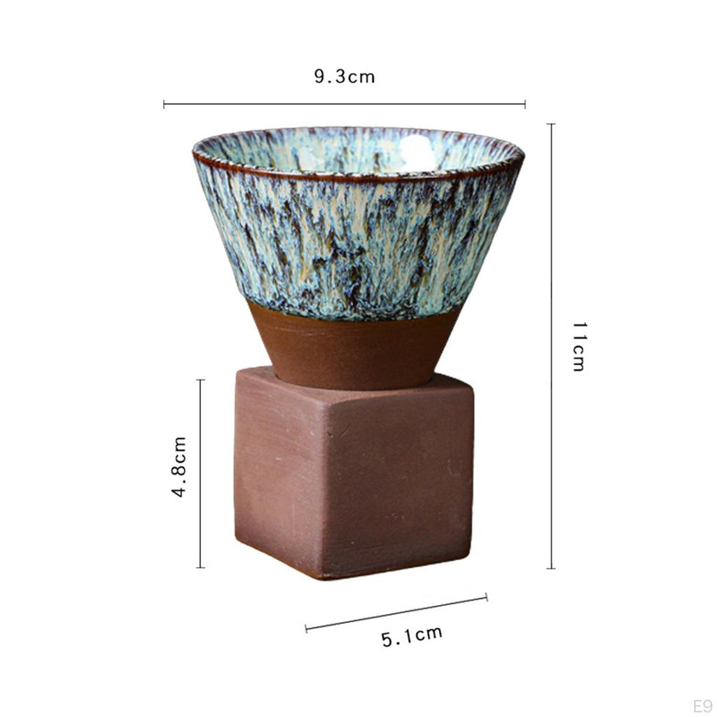Pull Flower Porcelain Cup Coffee Drinkware Japanese Tea Cups Adult Men Women Ceremony Party