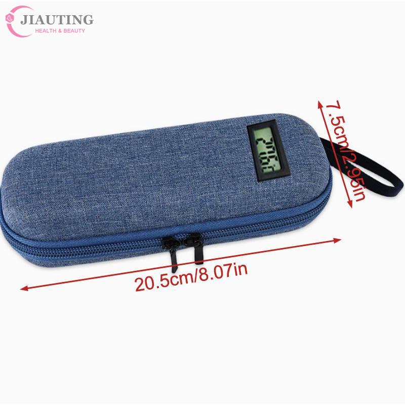 Insulin Cooler Travel Storage Case With Digital Display Medicine Organizer Bag Reusable Diabetes Carrying Bag For Diabetics