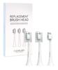 CLEARLABO Replacement Brush Heads for Electric Interdental Toothbrushes, Ultra-Fine Bristles, Toothbrush, Brush, 3-Pack