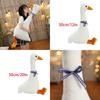 White Goose Pillow Plush Toy Adorable Sleeping Pillow Soft And Cuddly Stuffed Doll For Kids