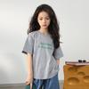 LUSON Girls' 2025 Summer Anti-Stain & Breathable Short-Sleeve T-Shirt