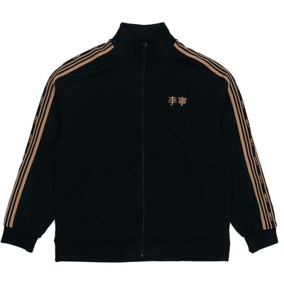 Li-Ning Sports Fashion Series Stand Collar Loose Fit Jacket Unisex Jacket Black AWDS915-1
