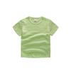 Slub Cotton Crew Neck Light Breathable Solid Color Ins Short Sleeve