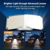 234 LED Solar Outdoor Lighting with Motion Sensor in 3 Modes 196.85 Inch Cable Suitable for Porch Courtyard Street Lighting