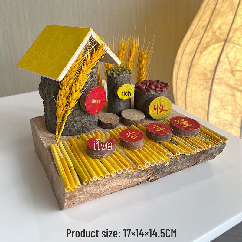 Eco-Friendly Kindergarten Art Supplies: Natural Twigs & Wood Chips for DIY Treehouse Projects