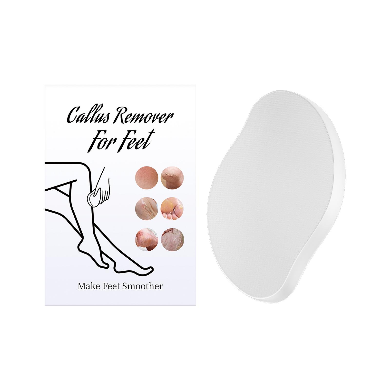 

Exfoliator, Foot, Portable Exfoliator, Smooth Skin After Bathing one size белый
