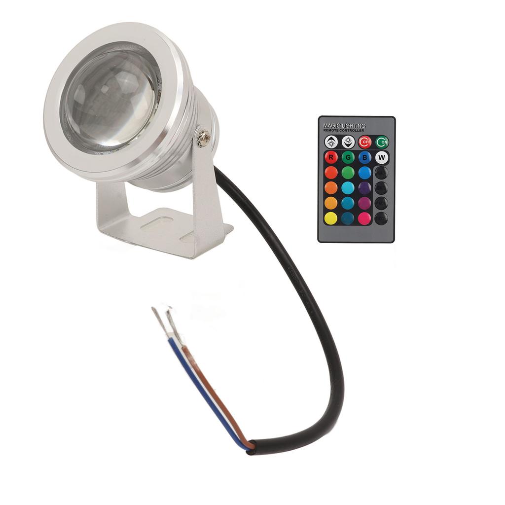 LED Pond Lights IP68 12V RGB Color Changing Submersible Lights For Swimming Pool Fountain