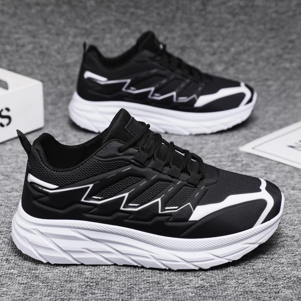 Men's Shoes 2024 New Autumn and Winter Casual Men's Sports Shoes Spring Running Non-slip Platform Internet Celebrity Dad Tide Shoes