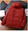 Outdoor Unisex Thick Hooded Warm Cotton-padded Jacket