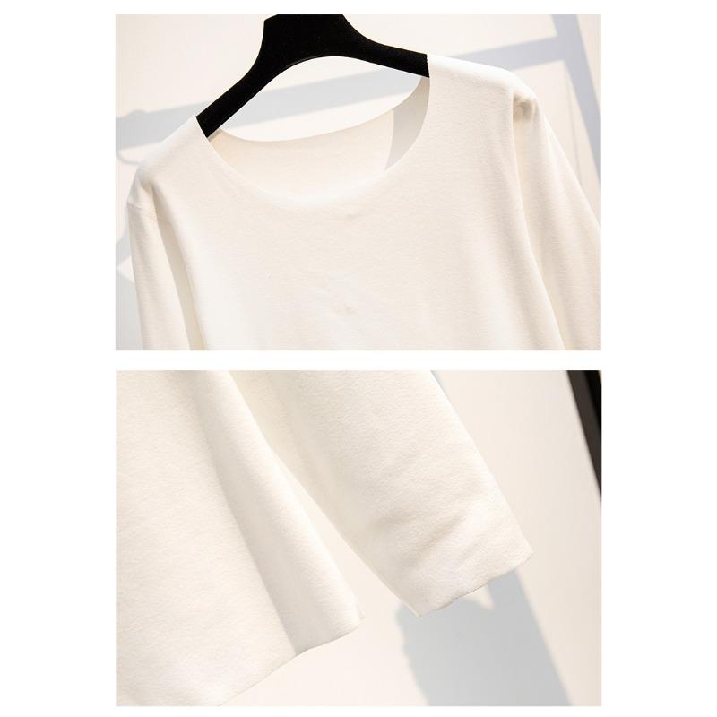 Women S Plus Size Seamless Double Sided Dralon Thermal Base Layer Top