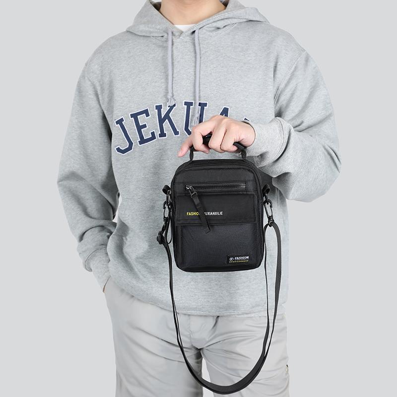 2024 neue Schulter Messenger Bag Casual Herrentasche tragbare Aktentasche Nylon wasserdichte Outdoor-Tasche Mann Messenger Bags Handtaschen