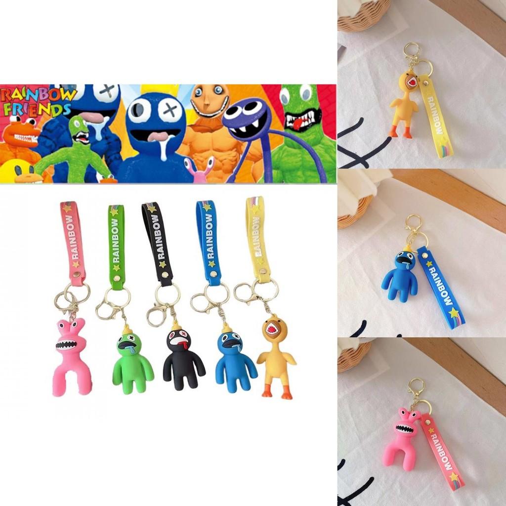 Roblox Rainbow Friends Silicone Keychain – Bag Pendant Kids Xmas Gift