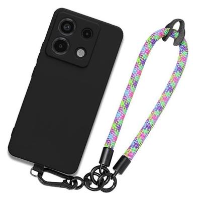 TPU Case For Xiaomi Redmi Note 13 Pro 5G - Shockproof Silicone - Removable Lanyard - Multicolor