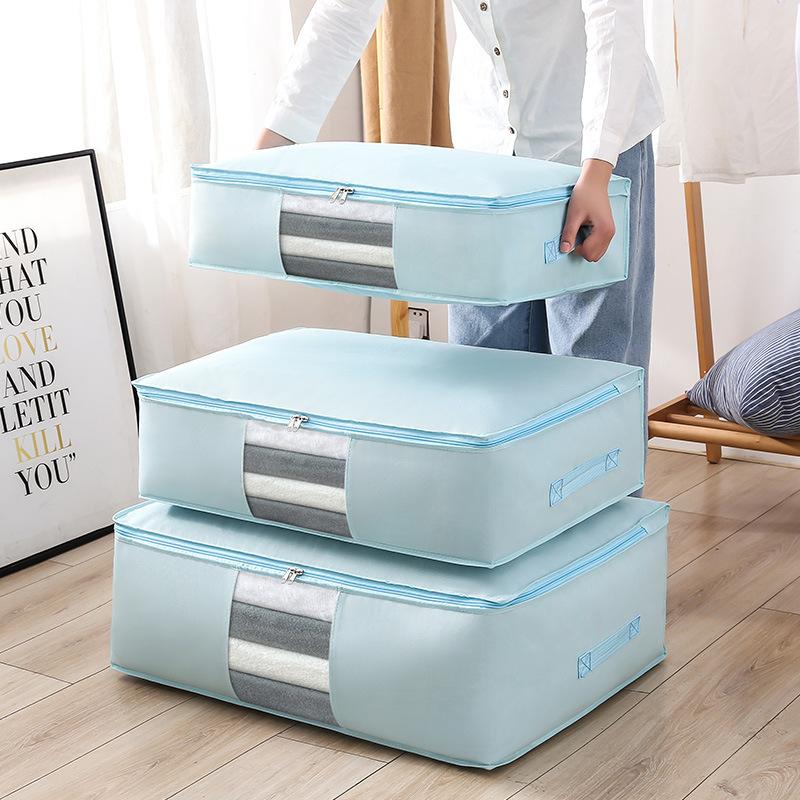 Foldable Storage Bags for Clothes and Comforters - Extra Large Capacity for Moving and Packing