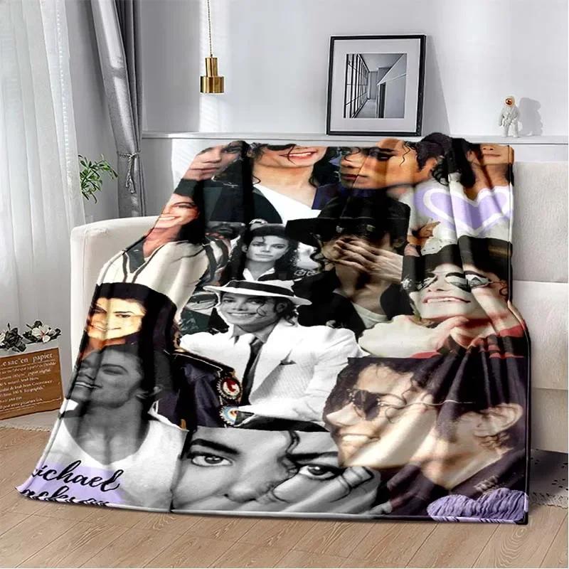 Coperta con motivo di Michael Jackson Leggera per Soggiorno Camera da Letto Cameretta Regalo di Natale