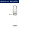 Shangqi Gold-Plated Stemmed Champagne Glass